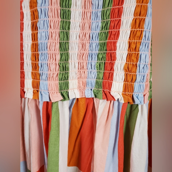 NWT St. John's Bay Smocked Ruffled Maxi - Picture 7 of 7